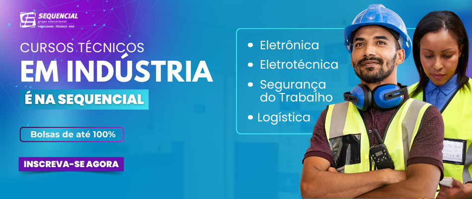 Cursos Técnicos na Industria