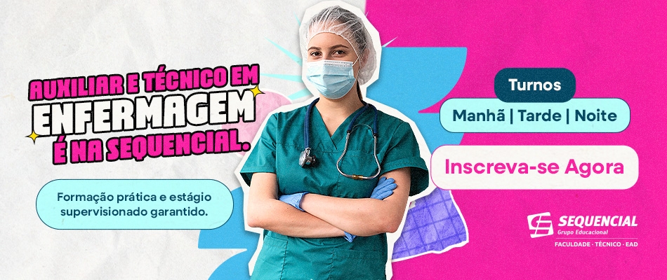 Cursos Auxiliar e T&eacute;cnico em Enfermagem