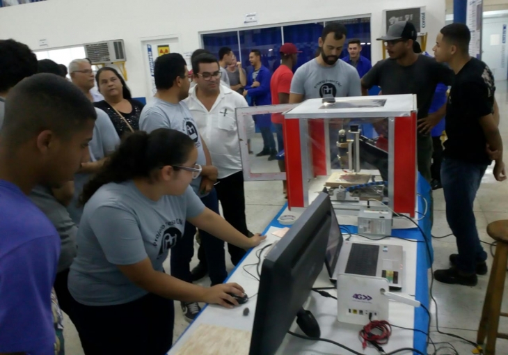 Curso de Eletrônica da Escola Técnica Federal do as