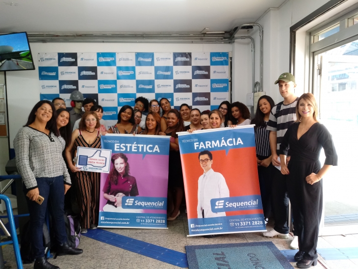 Visita Técnica a Feira In-cosmetics - Unidade Capão Redondo