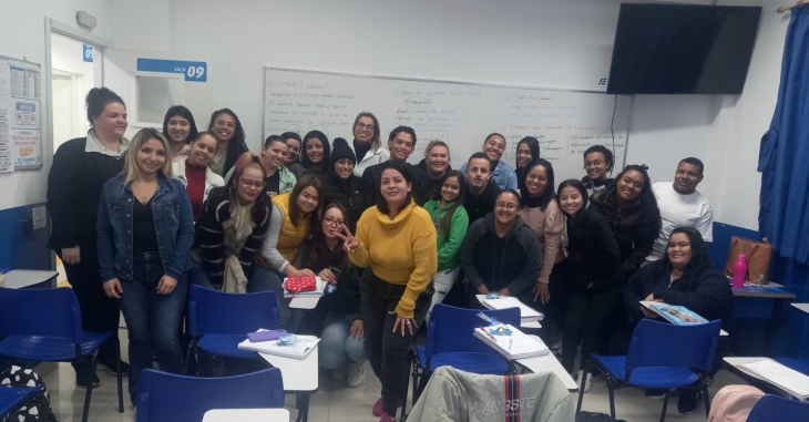 Aula Inaugural turmas de Auxiliar e Técnico em Enfermagem - Unidade Guaianases